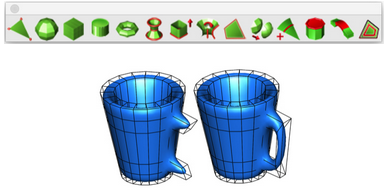Projektowanie 3D swobodne w programie CAD na siatce czworkątów