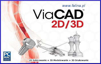 Tani program cad 3D do szybkiego modelowania ViaCAD 3D PL