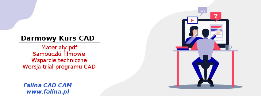 Darmowy kurs CAD - bezpłatne szkolenia CAD. Tani program CAD.