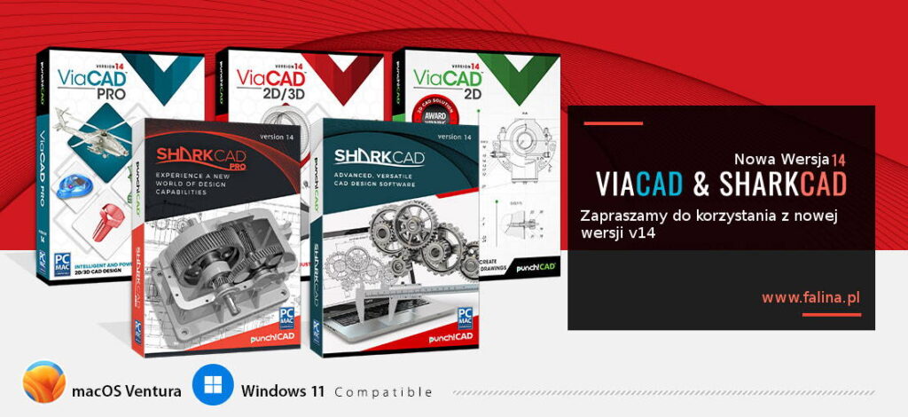 Tanie programy CAD ViaCAD SharkCAD v14