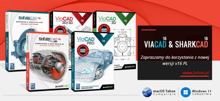 Programy CAD ViaCAD 16 SharkCAD v16