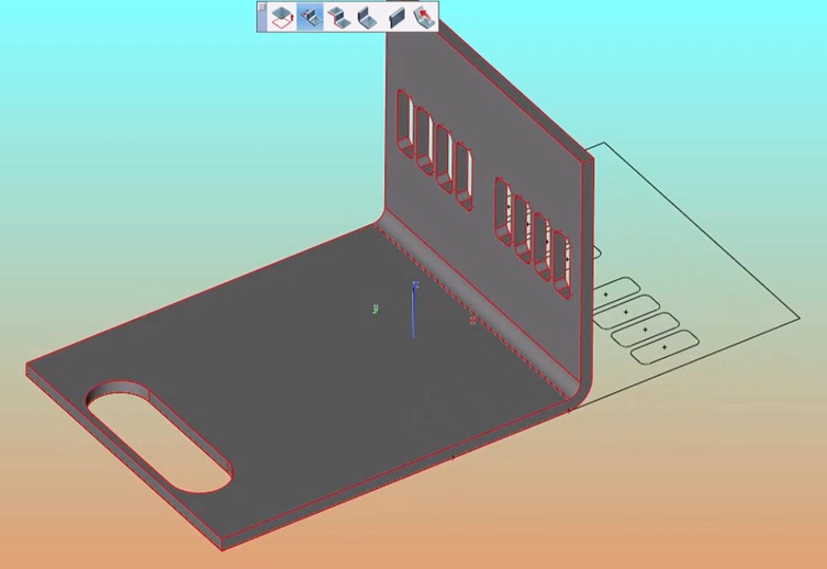 CAD do Blach - zagięcie