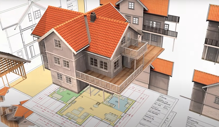 Przekroje i elewacje w TurboCAD